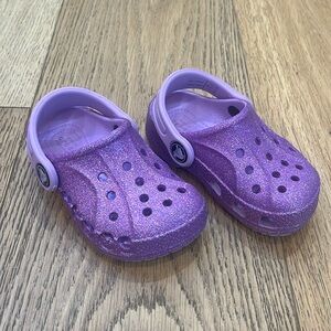 Crocs - Sparkly Purple - Toddler